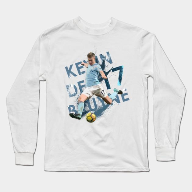Kdb Kevin De Bruyne Manchester City Fc Kevin De Bruyne Long Sleeve T Shirt Teepublic