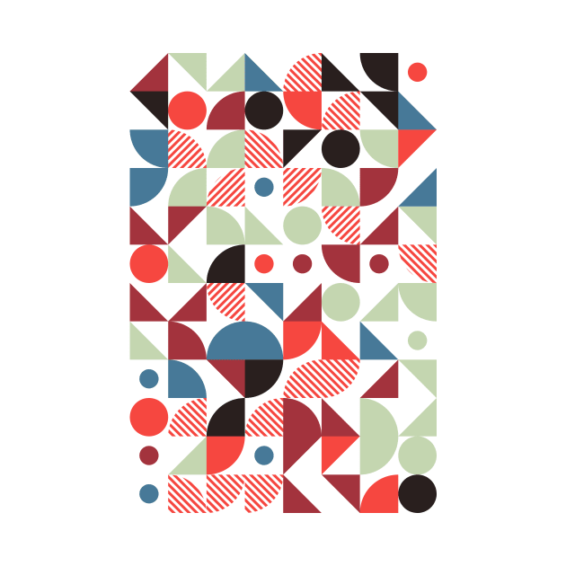 Colourful Geometric Animated Pattern by Trendy-Now