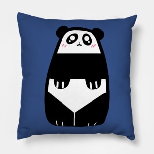 Cute Panda Blob Pillow