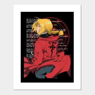 Fullmetal Alchemist Brotherhood Posters And Art Prints Teepublic