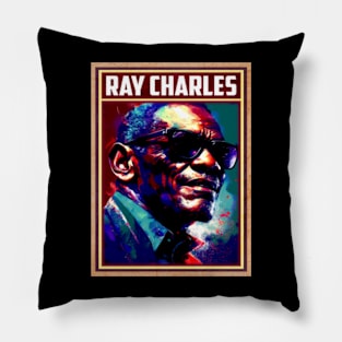 Retro Charles Soul Music Pillow