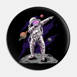 Astronaut Dabbing Pin