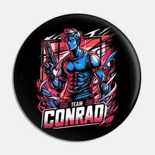 Team Conrad Pin