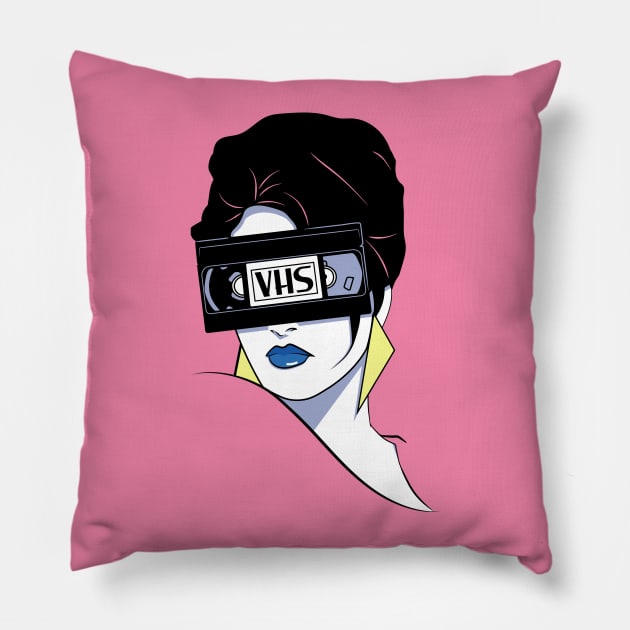 VHS Nagel Pillow by MondoDellamorto