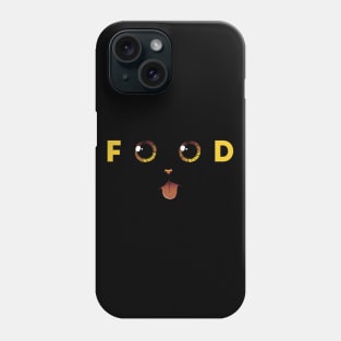 Cat Food Cute Black Cat by Tobe Fonseca Phone Case