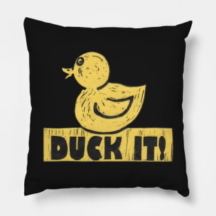 Rubber Duck It! For those especially good days. Pillow