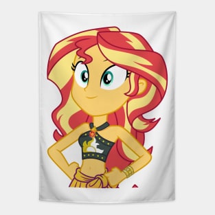 Beach Sunset Shimmer 4 Tapestry