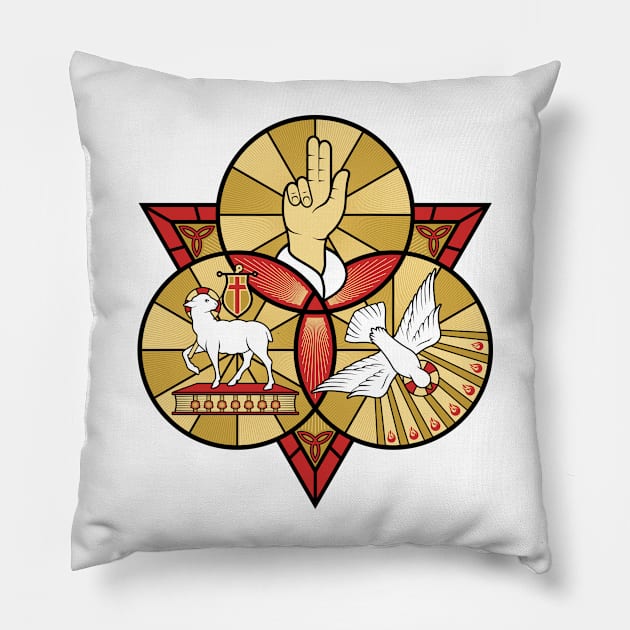 The magnificent seal of the Holy Trinity Pillow by Reformer