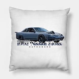 Customized 1992 Nissan 240SX Hatchback Pillow