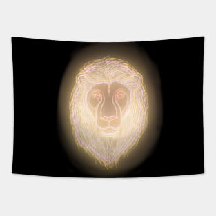Lion (Glowing) Tapestry