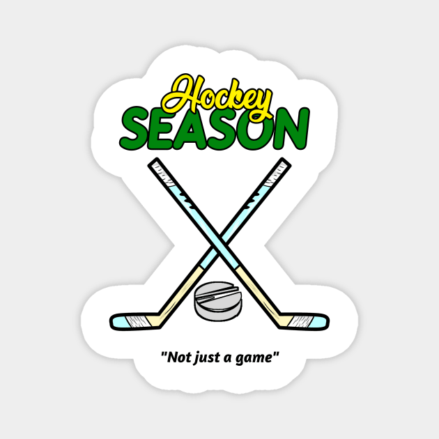 Hockey. Life Magnet by Cahya. Id