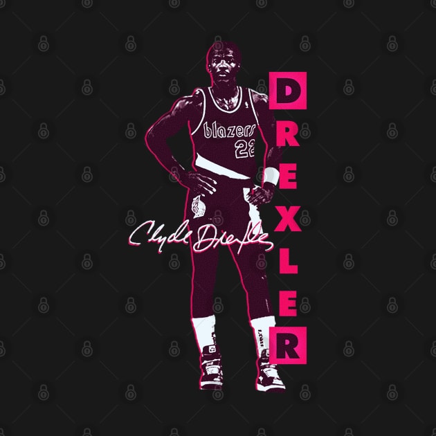 Clyde Drexler by krisb_pix