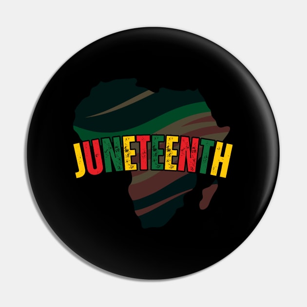 Juneteenth V2 Pin by EyesArt