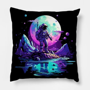 astronaut in planet Pillow