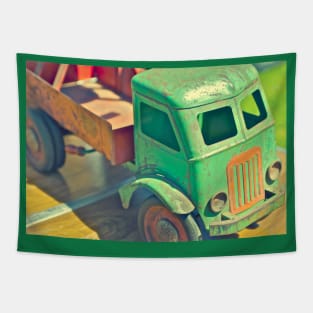 Vintage toy Truck Tapestry