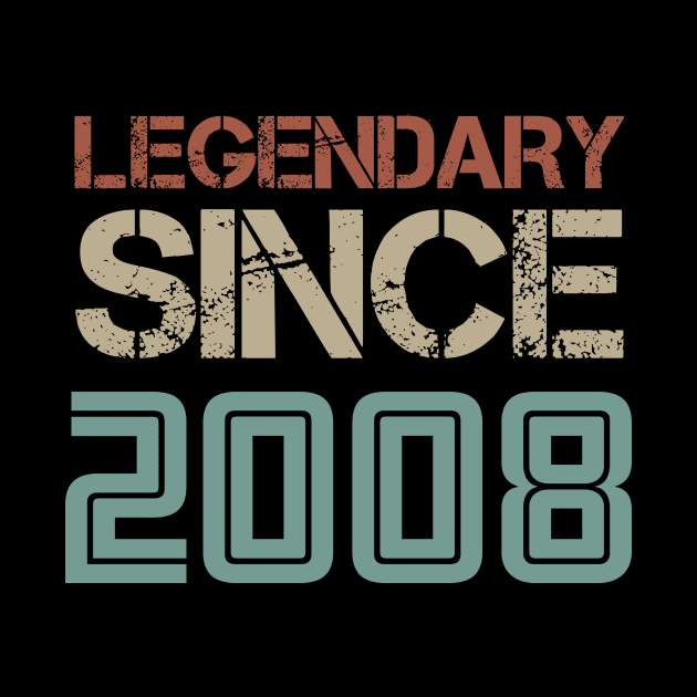 Legendary Since 2008 by GronstadStore