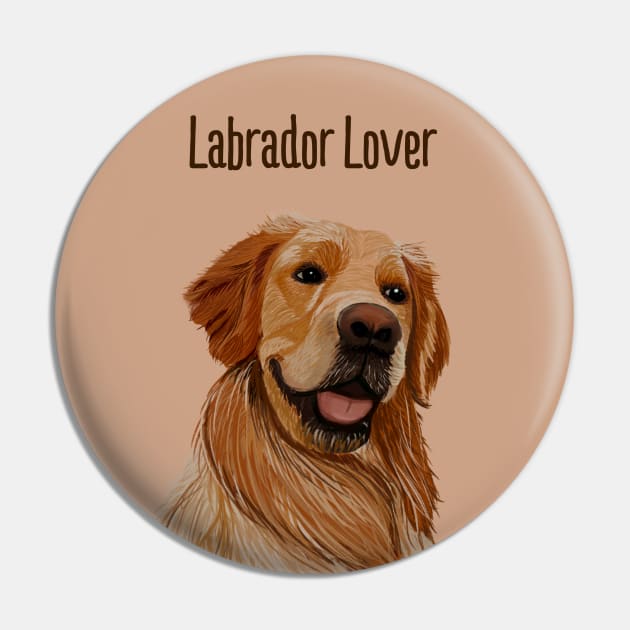 Labrador dog lover Pin by Nastya Li