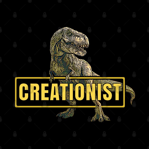 Creationist T-Rex Dinosaur by The Witness