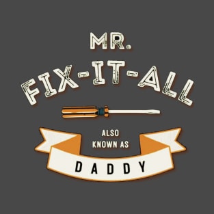 Fathers Gift for Tool enthusiast Dad T-Shirt