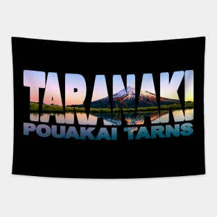 TARANAKI - Pouakai Tarns New Zealand Sunset Tapestry