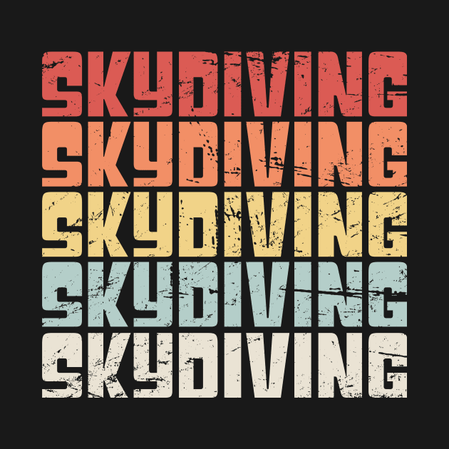 Retro SKYDIVING Icon by MeatMan