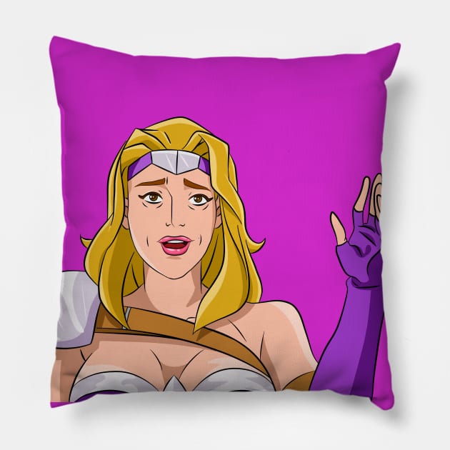 queen maeve the boys diabolical Pillow by super villain