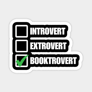 Booktrovert Magnet