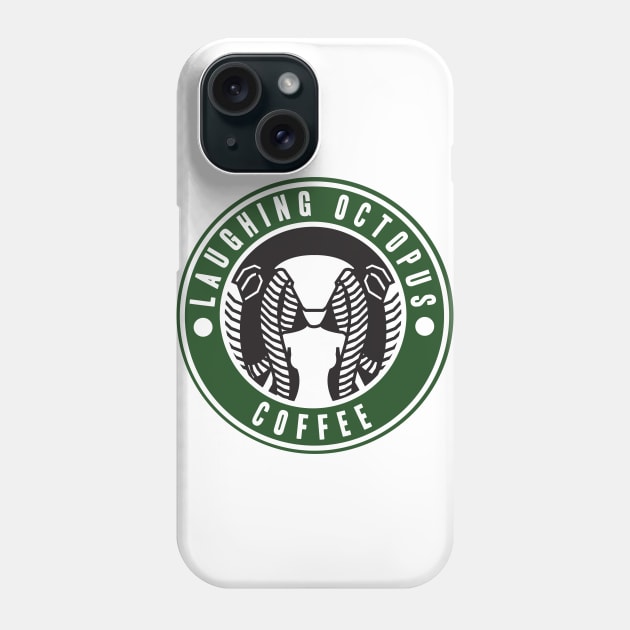 Laughing Octopus Coffee Phone Case by Deadround