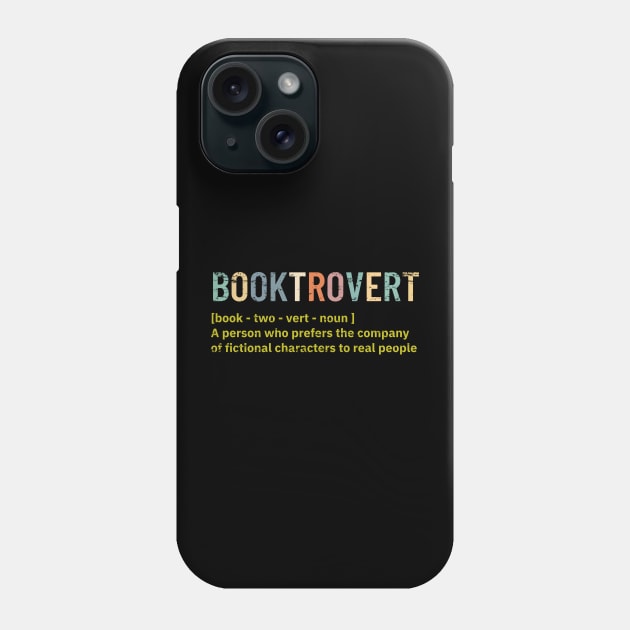 Booktrovert Original Aesthetic Tribute 〶 Phone Case by Terahertz'Cloth