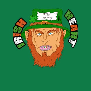 irish heart st patricks day T-Shirt