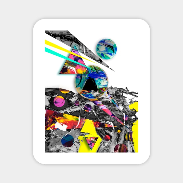 Abstract painting Magnet by nirmak