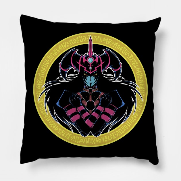 Magician of Black Chaos Pillow by KyodanJr