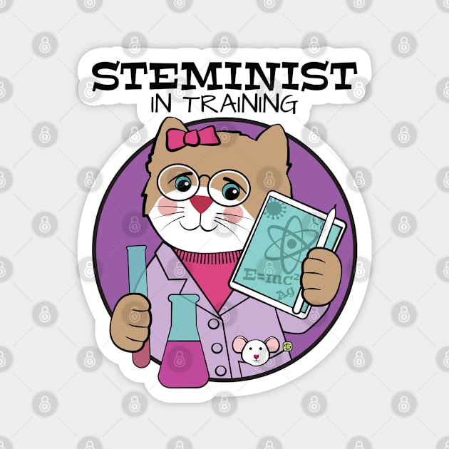 STEMinist in Training Magnet by Sue Cervenka