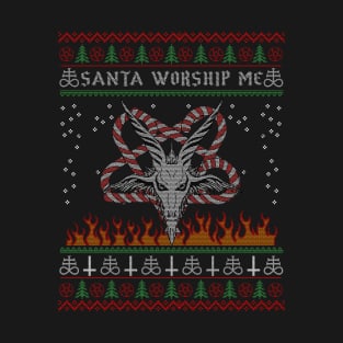 Satan Worship Me Baphomet T-Shirt