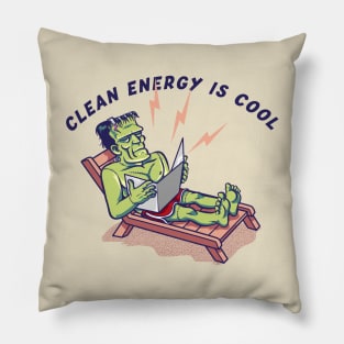 Clean energy is Cool Pillow