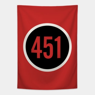 451 Degrees Tapestry