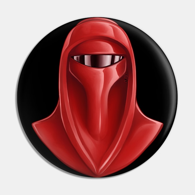 Royal Guard Mask Pin by Gloomlight