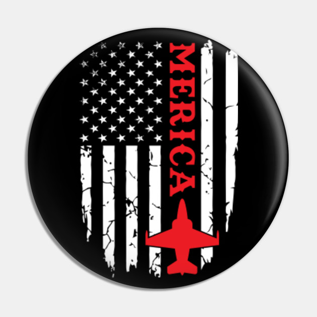 American Fighter Usa Flag 4th Of July American Fighter Pin Teepublic Au