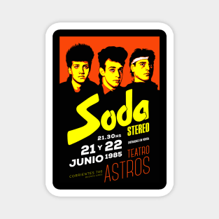 Soda Retro Poster Magnet