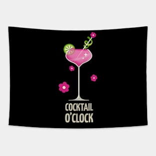 Cocktail O'clock Tapestry