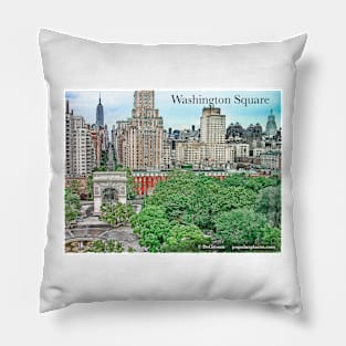 Washington Square Park Pillow