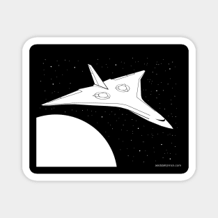 I.C.C. Ship in flight Magnet