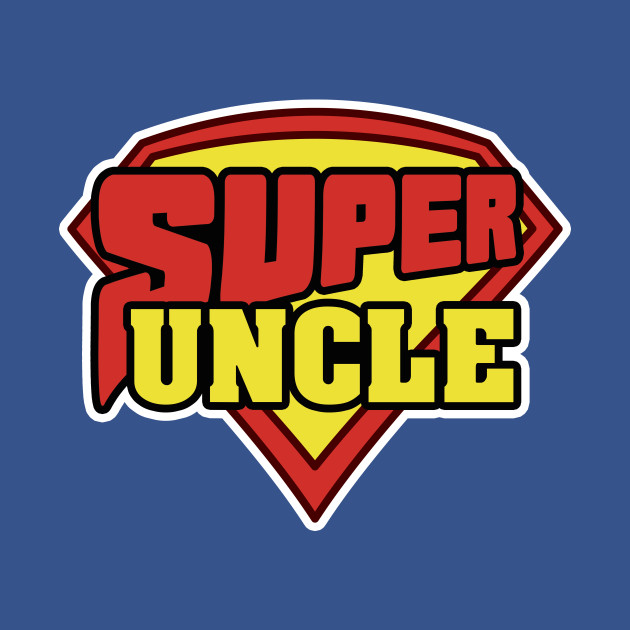 Disover 'Super Uncle Superhero Uncle' Hilarous Uncle Gift - Uncle - T-Shirt