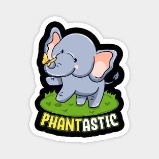 Phantastic Cute Animal Elephant Lovers Tee Elephant Lovey Magnet