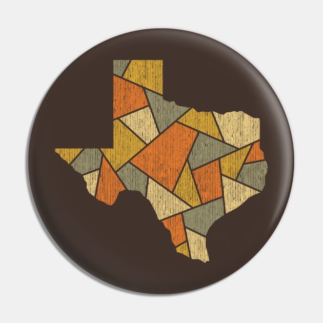 Texas Mosaic - Big Bend Pin by dSyndicate