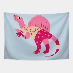 Cartoon Spinosaurus Tapestry