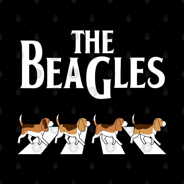 The Beagles  funny dog cute by Caskara