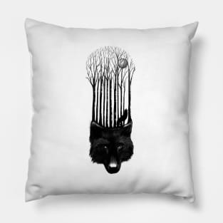 Wolf barcode Pillow