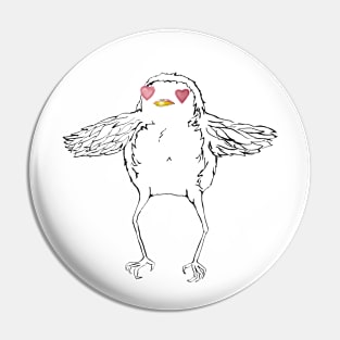 lovebird Pin