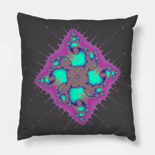 Rhomboid fractal Pillow